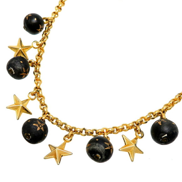 Celine Star Charm Ladies Necklace GP - Picture 1 of 6
